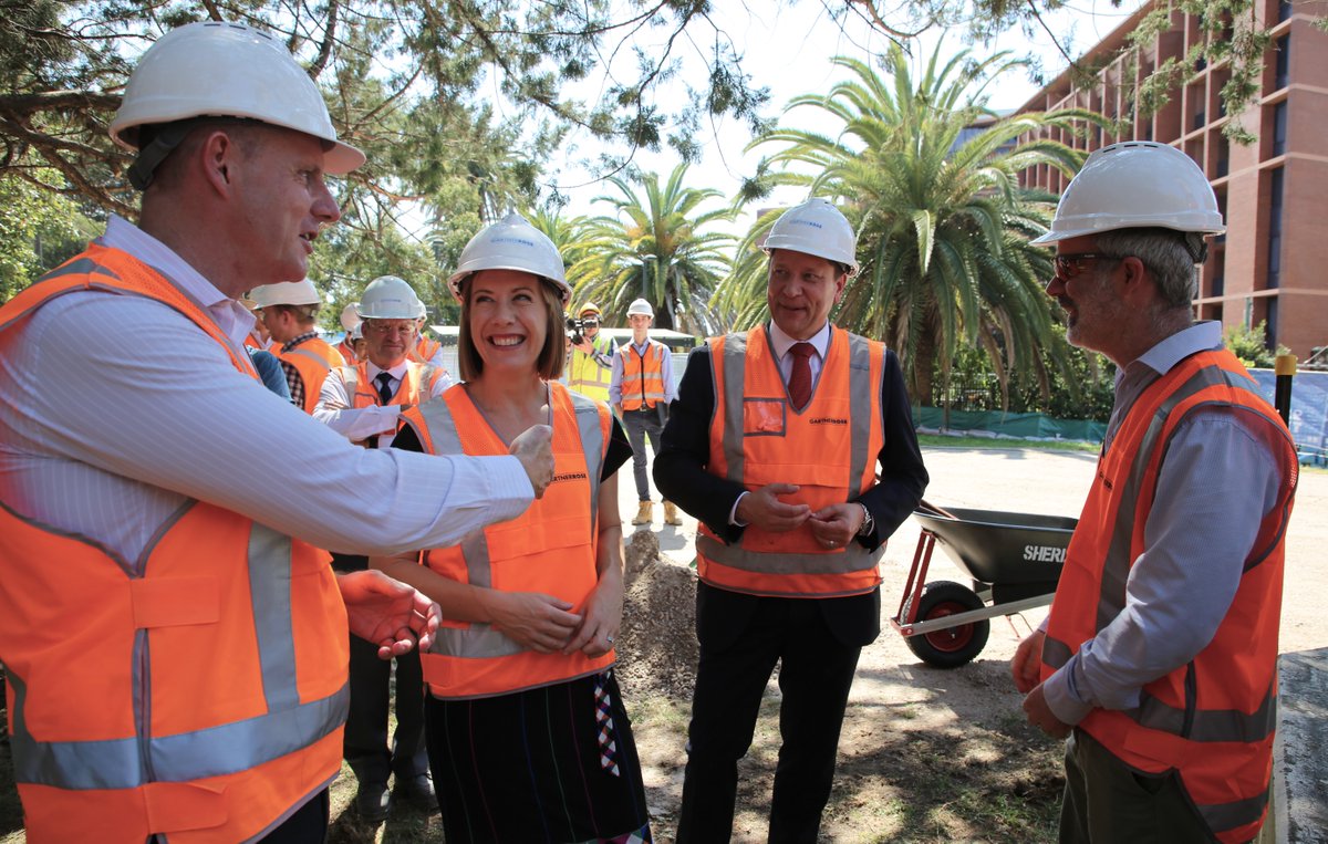 IWCouncil's tweet photo. The building of the missing 5.6km active transport link, the Greenway, is underway!

The planned $42 million of in-corridor works are being delivered by Inner West Council with funding assistance from the NSW Government. https://t.co/LpTfH2iPI3