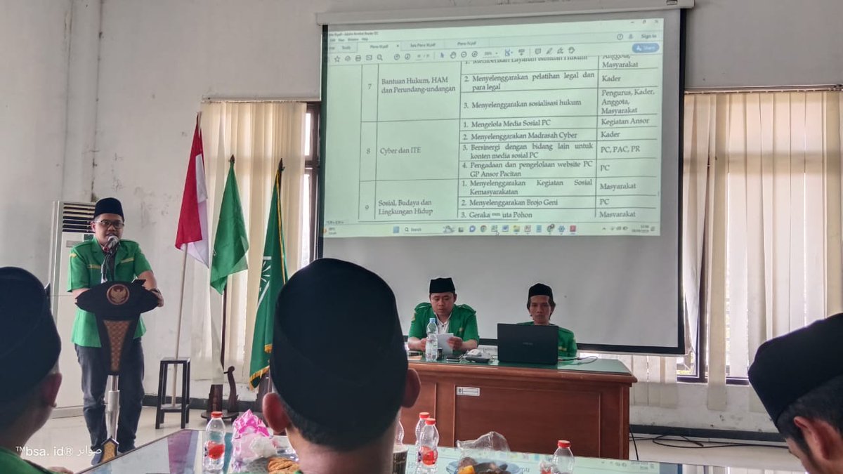 amrudinnejad_'s tweet photo. Pokok, Berkhidmat tanpa batas💚🤟 #Rakercab1AnsorPacitan https://t.co/0hnJMBM8qv