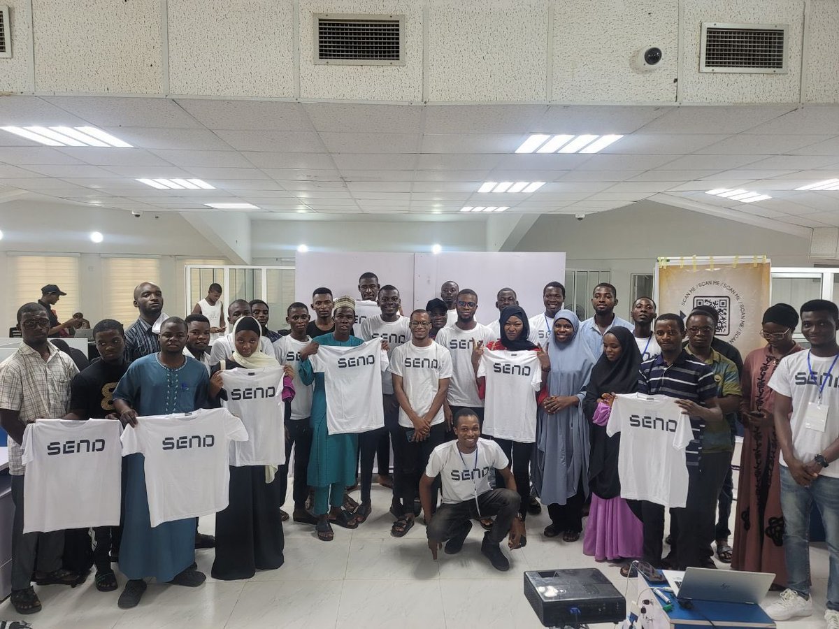 Ola_Crrypt's tweet photo. 🚀 Exciting News! 🌍 @SEND recently hosted its inaugural African Conference live at Bayero University Kano on September 27, 2023. 📆

🌟 The event was a fantastic experience for attendees and marked a significant step in propelling @SEND to new heights in Africa's crypto ecosystem.

📱 @SEND, a self-custodial crypto app on Ethereum Blockchain (ERC-20), empowers users to spend crypto directly with a debit card. 💳

🎤 Notable speakers included Badmus Uthman Olayemi (Xino Zee) , Sakeeb Abd lateef (Abdulbit), Solahudeen Ridwanullah Olalekan (Sahm)

All sharing insights on financial freedom through cryptocurrency and emerging tech, demystifying blockchain concepts like smart chains, cryptocurrencies, wallet addresses, and trading risk management and discussing "PEER-TO-PEER TRADING" and shared valuable risk-management strategies.

A remarkable event that's propelling crypto education in Africa! 🌍💰

 Read all about it here: https://t.co/bpD2kuZ5QF 🚀 #SEND #P2P #AfricanConference #CryptoConference #BlockchainEducation #SENDConference #SENDConference