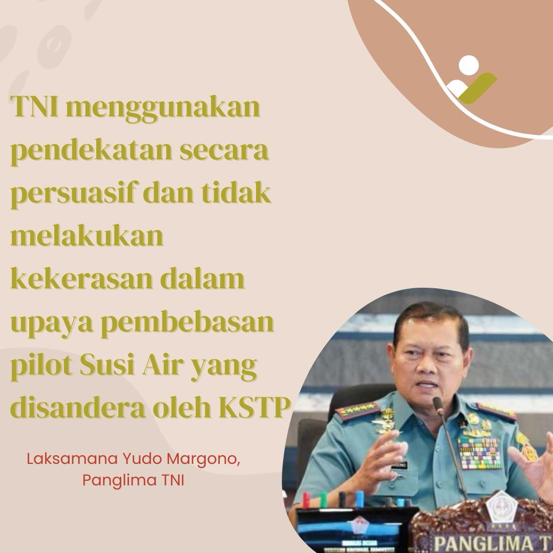 berdjoeang's tweet photo. Negosiasi Selamatkan Pilot Susi Air
#Pilot #Indonesia #SusiAir https://t.co/VmKZ32Xwe3