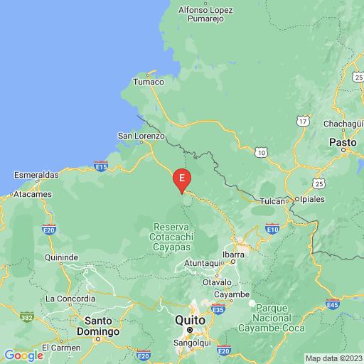 IGecuador's tweet photo. #SISMO ID:igepn2023szuq Preliminar 2023-09-28 01:28:09 TL Magnitud: 4.0 Profundidad: 5 km, a 56.91 km de San Lorenzo, Esmeraldas, Latitud: 0.86 Longitud:-78.53 Ecuador. Sintió este sismo? Repórtelo en https://t.co/OwZYziVh8F https://t.co/LF4Wb0Jlb4
