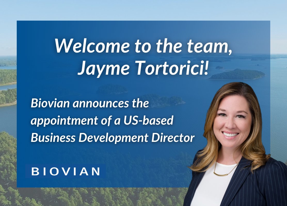 Welcome to the team, Jayme Tortorici! 💎

We are delighted to announce that Jayme Tortorici, based in San Diego, CA, has been appointed as the Business Development Director of Biovian.

#Biovian #Careers #Biopharma #ManufacturingHappiness