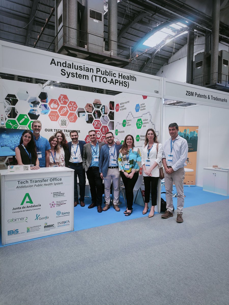 📍 Los compañeros de nuestra Oficina de Transferencia de Tecnología se encuentran esta semana con su stand en el Encuentro Internacional de Biotecnología #Biospain2023 <a href="/BIOSPAIN_AseBio/">BIOSPAIN</a> celebrado en Barcelona
