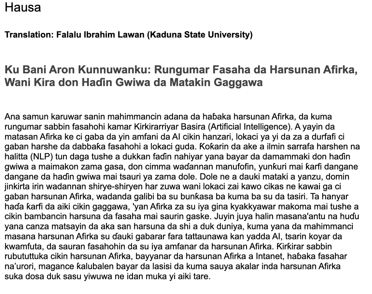 vukosi's tweet photo. Abstract now available in
* Hausa - Falalu Ibrahim Lawan,
* Igbo - Onyekachi Ogbu,
* Luo/Dholuo - Sam Brian Ochieng',
* Setswana - Malebogo Rahlao
#ALASA23 #ALASA https://t.co/2d255lyapG