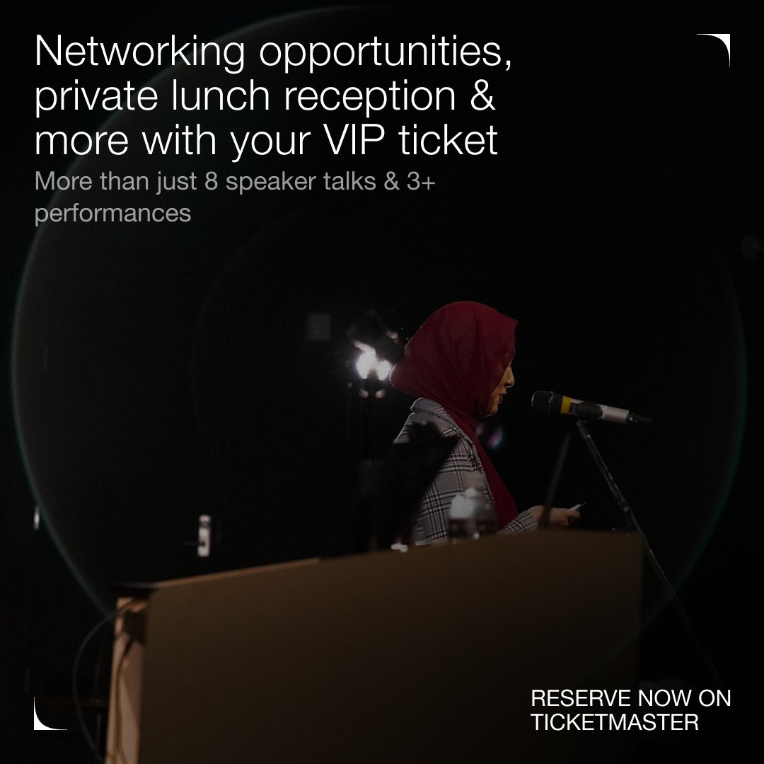 Unlock the Ultimate Experience with VIP Tickets! Enjoy an exclusive private lunch reception, networking opportunities, and a full day of 8 inspiring speakers and 3+ incredible performances. Ticket presale prices are only available until September 30th. ticketmaster.ca/tedxsfu-vancou…