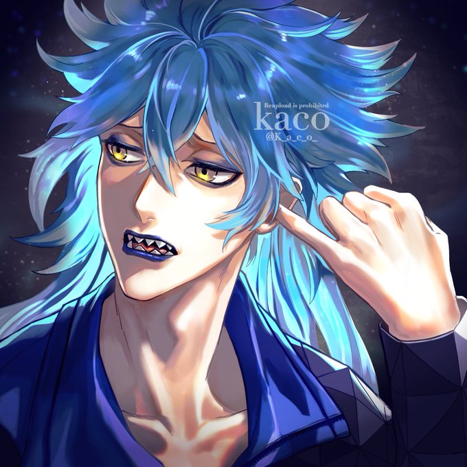 「blue eyeshadow」 illustration images(Latest｜RT&Fav:50)