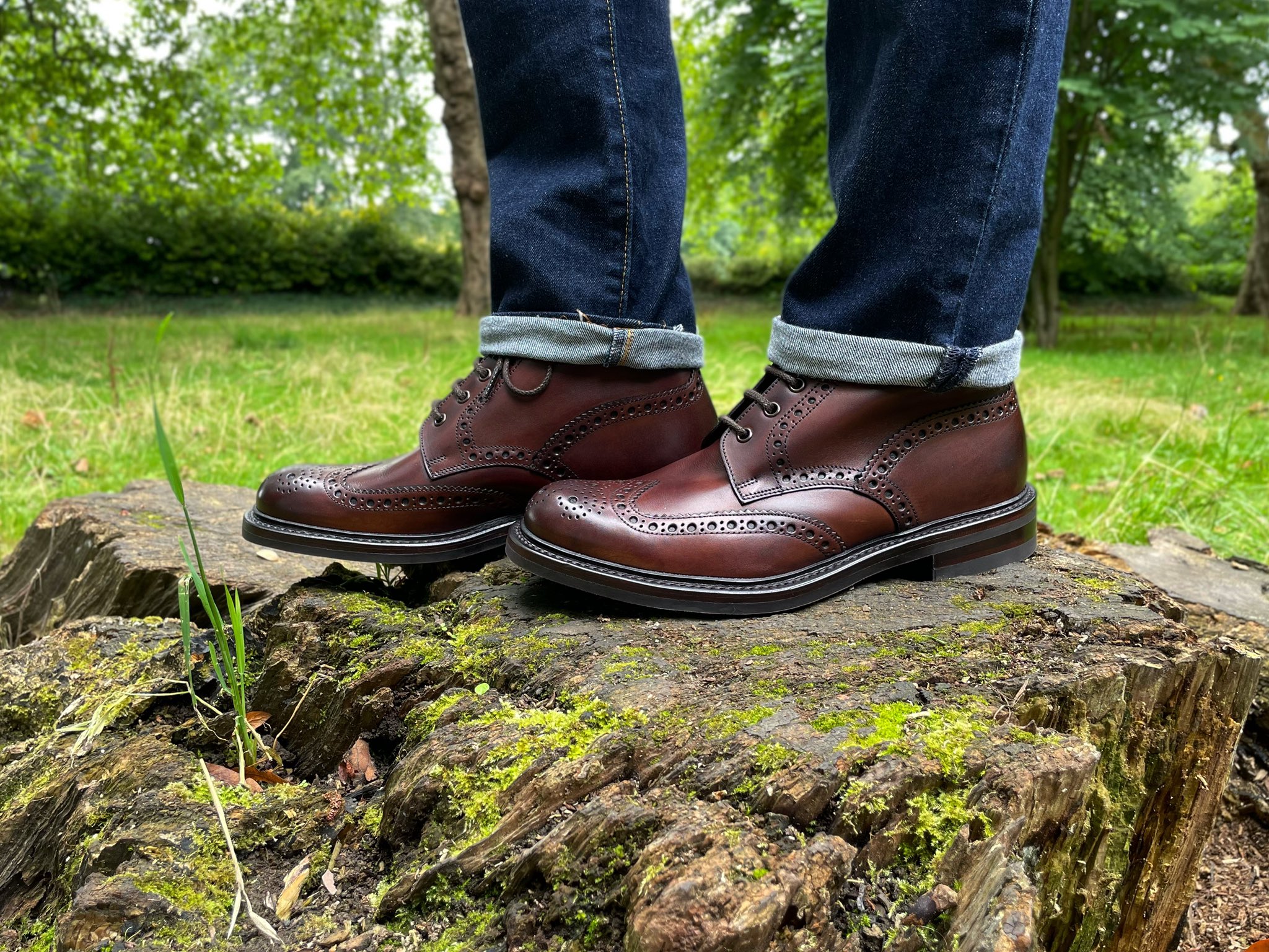 The Brogue Trader on X We re finding that dark colours are on trend this year and we re all here for it. Built to last on the sturdy Victory sole you cannot go
