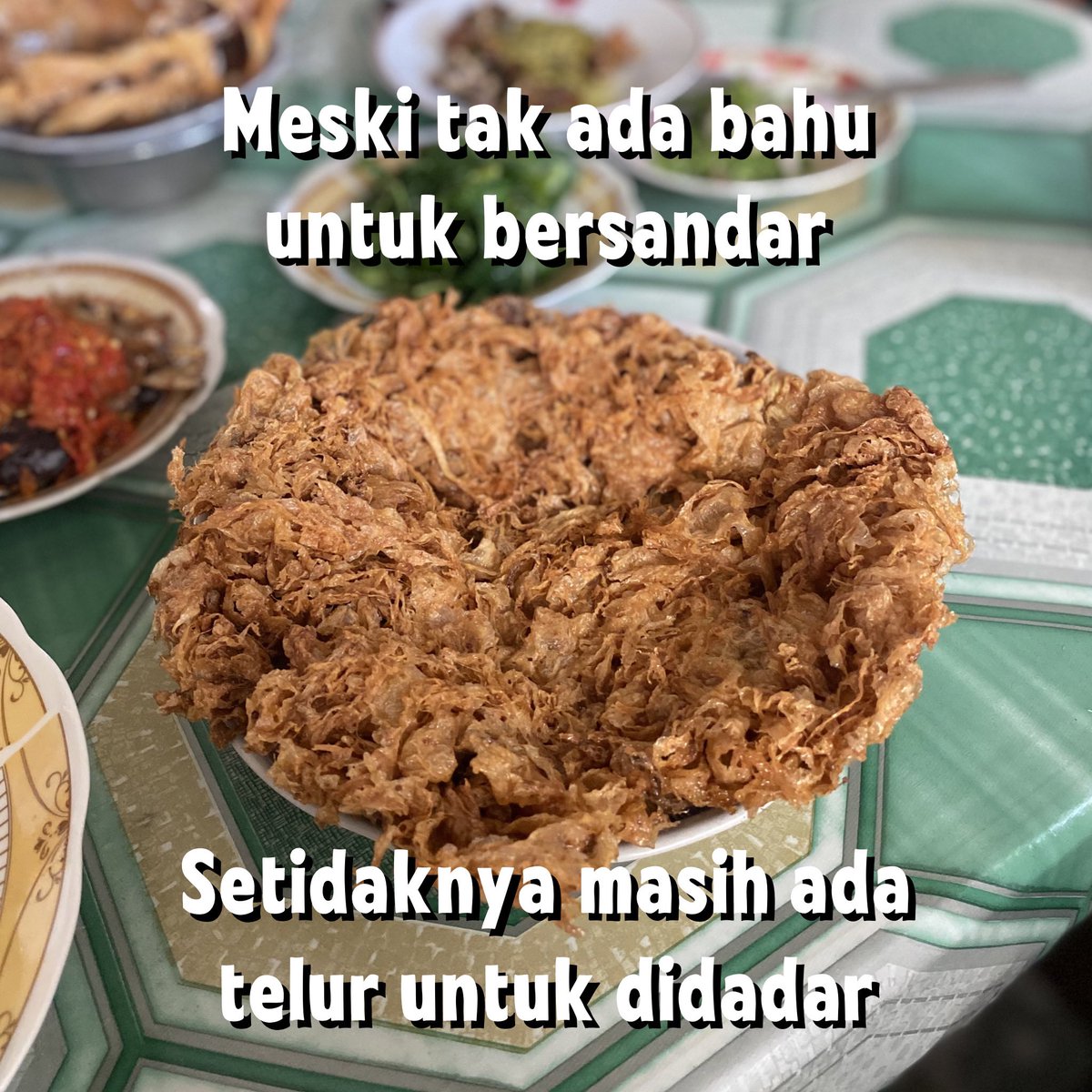sobatmagang_id's tweet image. Karena hidup butuh makan,
bukan hanya sekedar harapan

#MagangID #memeoftheweek