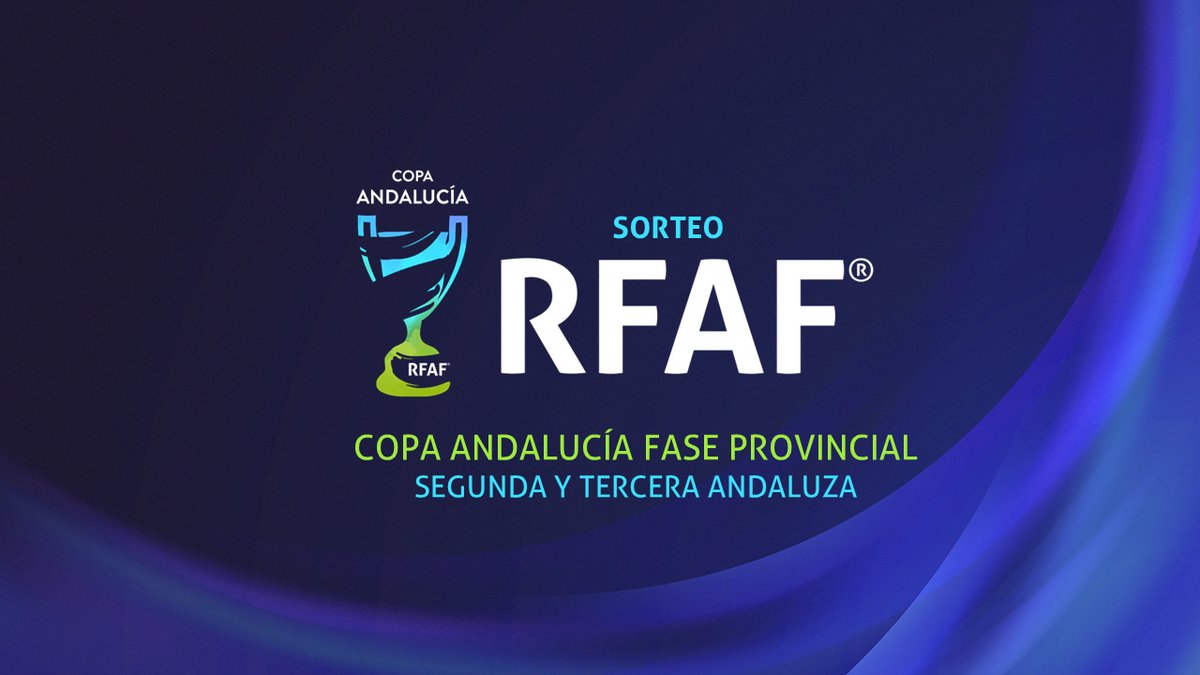 RFAF's tweet photo. 🏆 𝗖𝗼𝗽𝗮 𝗔𝗻𝗱𝗮𝗹𝘂𝗰𝗶́𝗮
🔢 Este mediodía nos vamos de SORTEO 🥳
⚽️32 equipos de 2ª andaluza.
⚽️24 equipos de 3ª andaluza.
⏰12.00 h.
⚔️ Ronda de Semifinales.
📺 En DIRECTO en #RFAFtv 1⃣
▶️ https://t.co/AFvN7BwMIl
#CopaAndalucía #SorteoRFAF https://t.co/SOdlJrvTjg