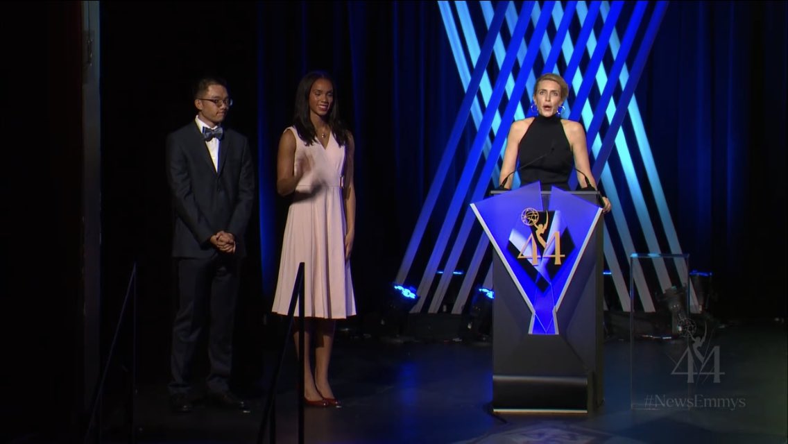 bethknobel's tweet photo. Giant thanks to @newsemmys and @clarissaward for the warm shoutout to the @FordhamNYC journalism students working at tonight’s News #Emmys ceremony. What an opportunity for our students to be among such great reporters! With congrats to the winners and nominees. @FordhamCMS https://t.co/rp4zijUxno