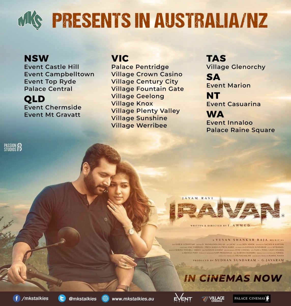 #Iraivan Now Showing