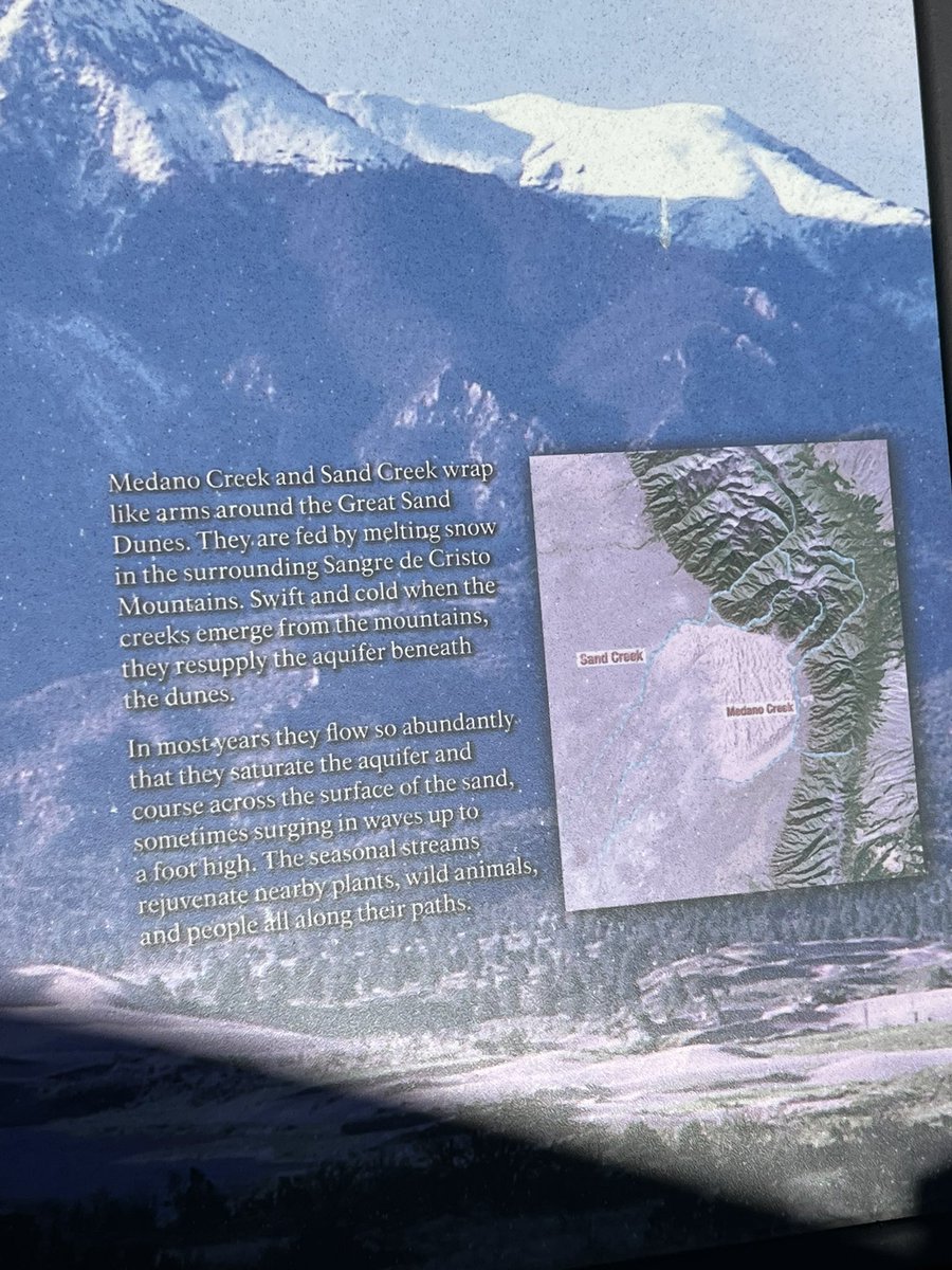 stormwatergirl's tweet image. Did I completely #waternerd and #dirtnerd out today at @GreatDunesNPS? Yes I totally did!!!!