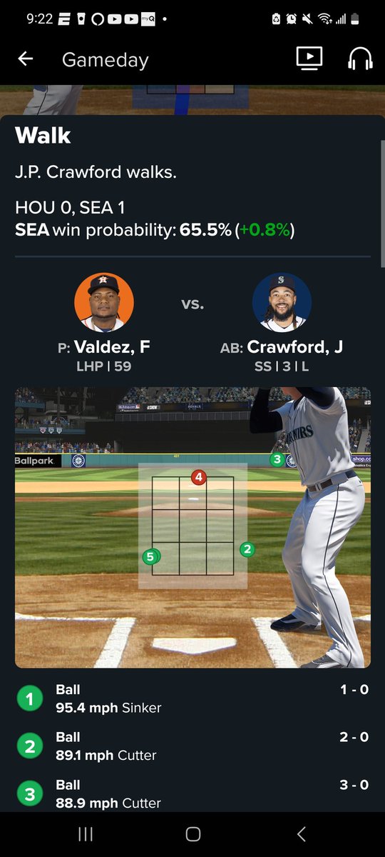 danvila64's tweet photo. @michaelschwab13 A 4 strikes walk for Crawford!!! https://t.co/V0pLrpu88J