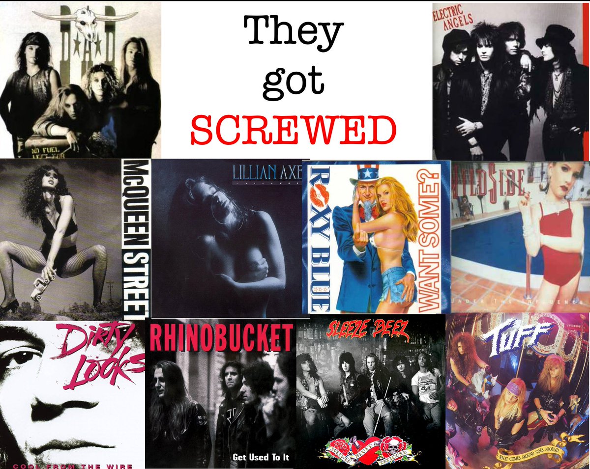 HairMetalGuru's tweet photo. Coming tomorrow on my YT channel, the #hairmetal bands that could've, and should've... but didn't. #electricangels #mcqueenstreet #lillianaxe #wildside #tuff #sleezebeez #dirtylooks #dad #hinobucket #roxyblue https://t.co/Eqp3mQaUxL