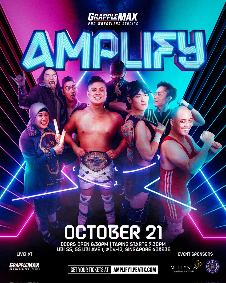 Grapplemax Pro Wrestling Singapore tweet media