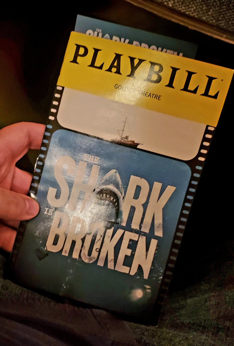 Took in a show tonight. Really enjoyed #thesharkisbroken about the making of #jaws.