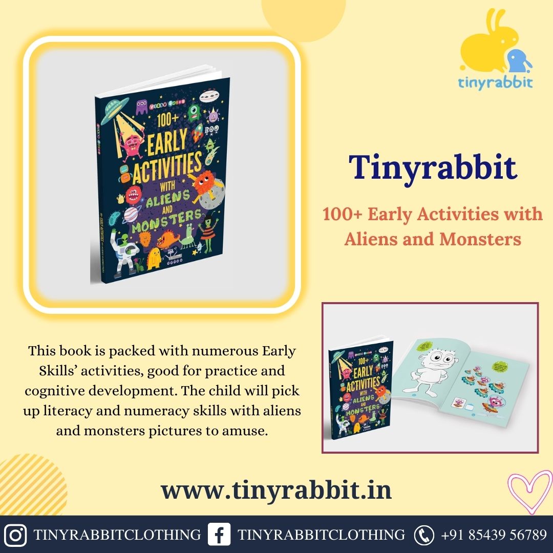 tinyrabbit4u's tweet photo. Engage young minds with a world of aliens and monsters through our early activity book.
#tinyrabbitclothing #TinyRabbit #kids #sale #books #playtime #generalknowledge #study #earlyactivitybooks #activitybook #aliens #monsters
You can buy this at: https://t.co/WauNZT58x6 https://t.co/xWPF3GtxjN