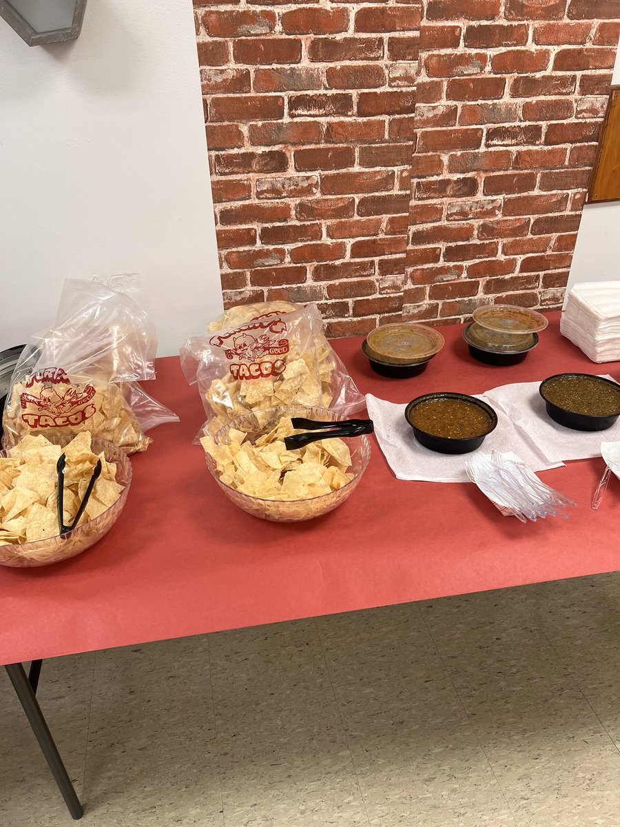 Terry_Rangers's tweet photo. At Terry High School we are NACHO average campus! Today our instructional team hosted their 1st Lunch &amp; Learn! It was a hit! #NeverStopLearning #WeBelieve #BelieveTheBest #RangerPride https://t.co/JW6QSzwHfT