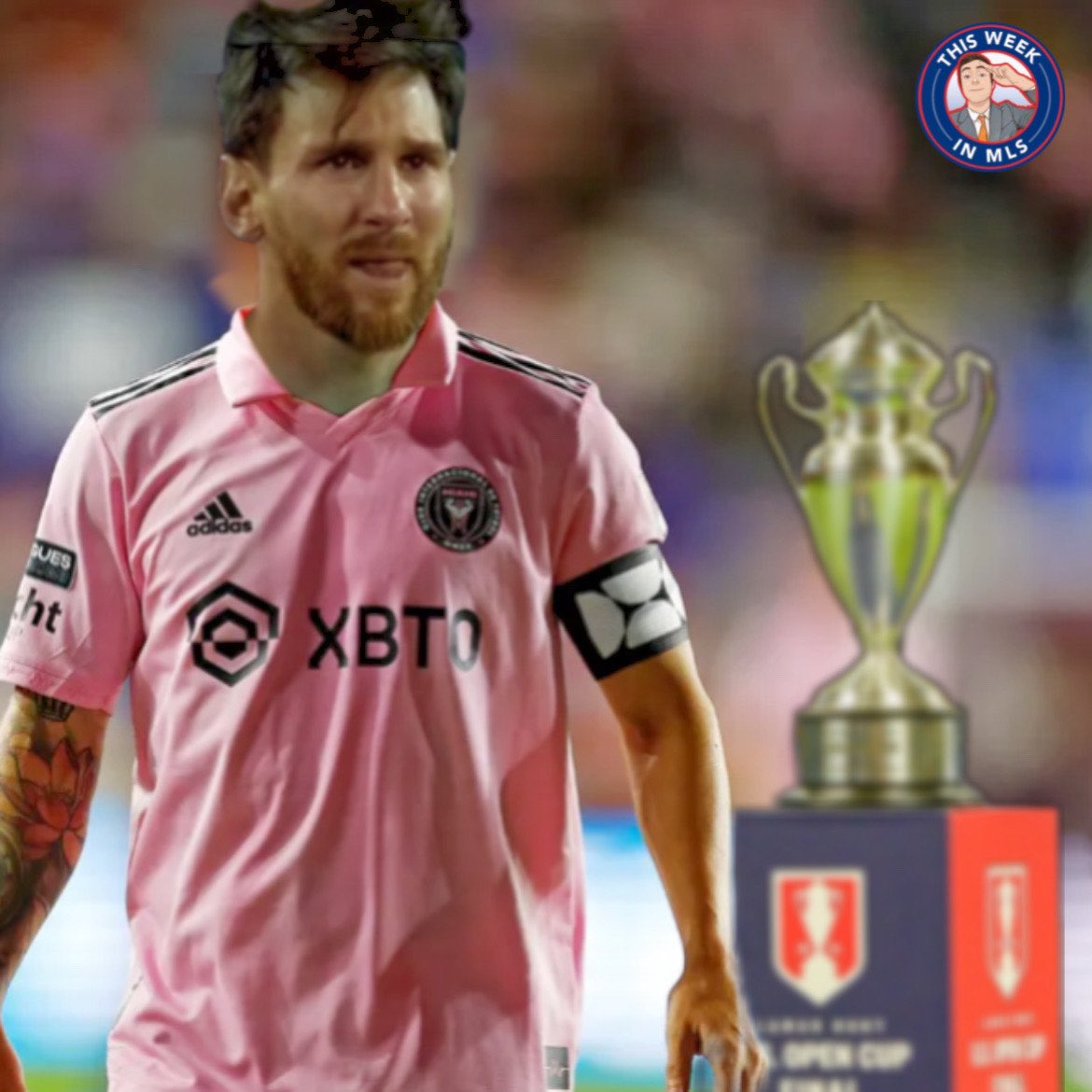 Messi has lost out on the most historic trophy of his career. Poor guy 😢 

#InterMiamiCF #USOC2023