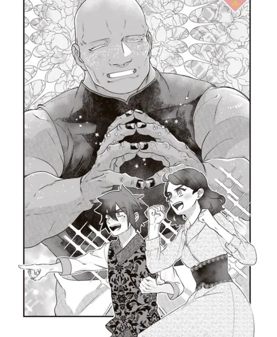 ニコニコ漫画にて異郷の爪塗り見習い 22話前半 公開されました! 扉絵の二人はミーム画像のオマージュです💪💪  #ニコニコ漫画