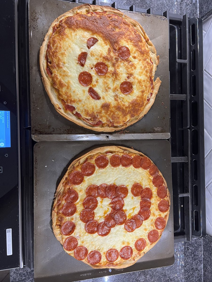 Juliet wants to know who made it best in the battle of the Mustang Cafe build your own pizza kit! Great Job <a href="/ms_cbay/">Courtney Bay 👩🏼‍🍳</a> and culinary students! Looking forward to the next round! #MortonPride <a href="/Morton201/">Morton 201</a> <a href="/KristyCavanaugh/">Kristy Cavanaugh</a> @1MortonMission <a href="/MortonWestFA/">Morton West Freshman Academy</a> #WestIsTheBest