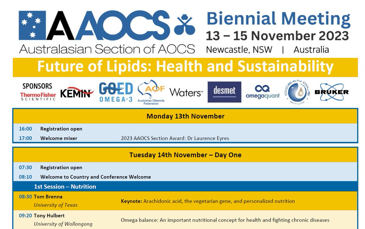 AAOCS's tweet photo. Program for #AAOCS2023 is out now 

https://t.co/zO1bYrPNGg

Register today to ensure your spot 

https://t.co/0IuyA5n3oR https://t.co/BBeHXazseP