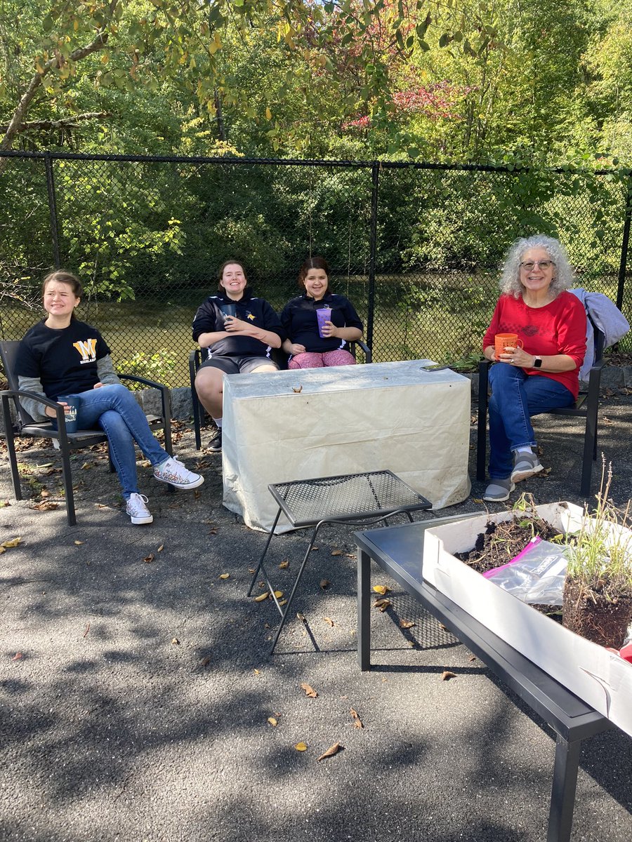 Taking a quick break from the hard work as we prepare  for the Highlands Family Success Center  Open House ! <a href="/2bringinglight2/">Debbie OBrien</a> <a href="/WMTHSPrincipal/">WMTHS Principal</a> <a href="/daniel_novak_WM/">Daniel Novak</a>