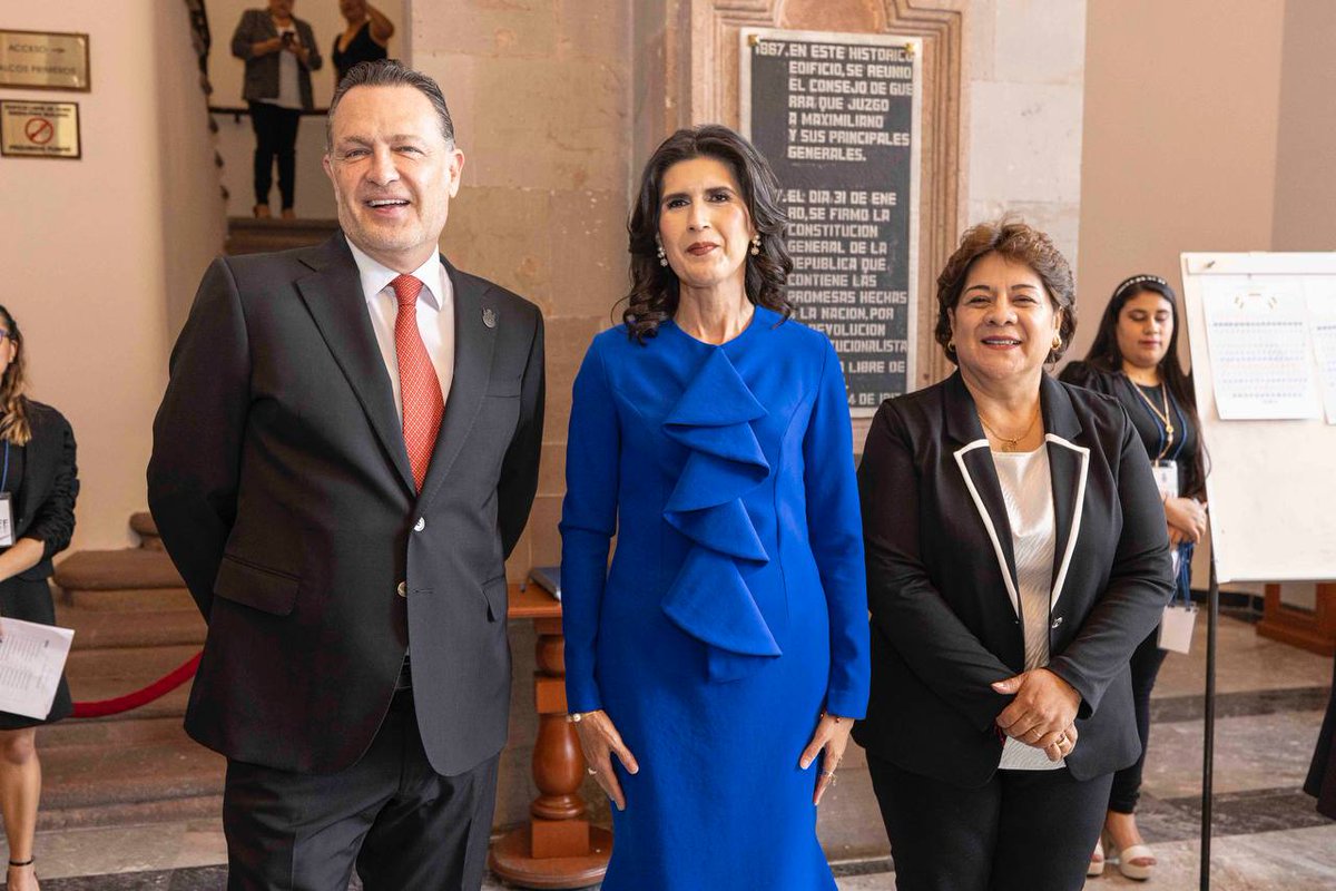 makugo's tweet photo. El día de hoy acompañamos a la Dra. Mariela Ponce en el Segundo Informe de Actividades del Poder Judicial, donde se reconoció la creación de políticas que favorecen la impartición de justicia en nuestro estado. https://t.co/eyxH8ELQaa