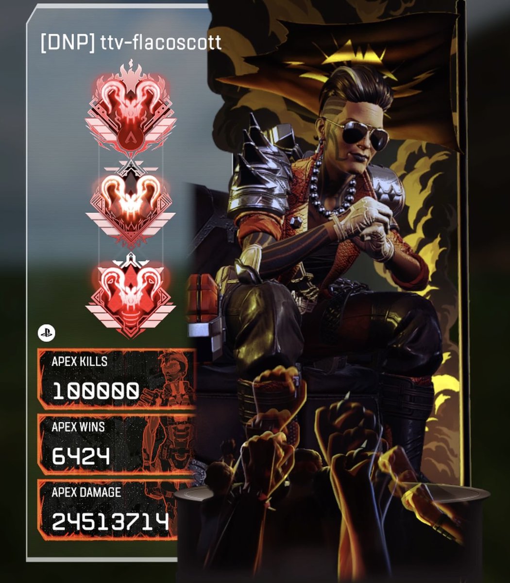 There is now a 100k kill Mad Maggie <a href="/PlayApex/">Apex Legends</a>