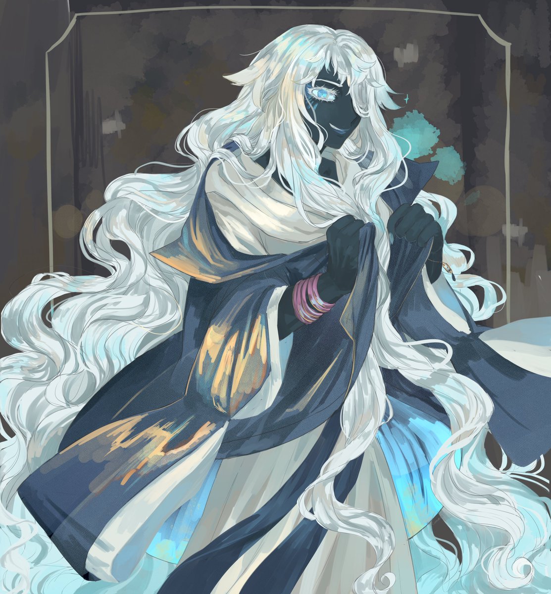 vanitas of the blue moon in vanitas' cloak ⌛ #ヴァニタスの手記