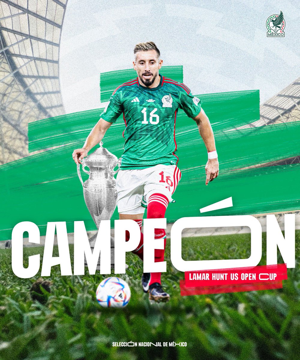 miseleccionmx's tweet photo. ¡Felicidades, HH! 🏆🇲🇽

🎉El @HoustonDynamo de @HHerreramex venció 2-1 al Inter Miami y se proclamó campeón de la US Open Cup. 🇺🇸

#ConvocadosMX | #VamosTodos https://t.co/6rVLuBWikb