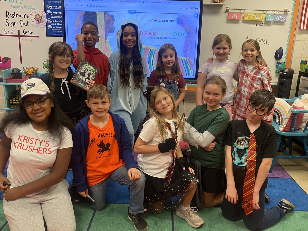Mrs. Bratton (@mrs_bratton) on Twitter photo Book character day at <a href="/WheelerElem/">Penny Espinosa</a> to kick off our <a href="/Scholastic/">Scholastic</a> Book Fair was a blast! Thank you <a href="/Wheeler_Reads/">Wheeler Library</a> for organizing for the kiddos! #ReadersAreLeader <a href="/JcpsElemEla/">JCPS Elementary ELA</a> 📚💙 Book character day at <a href="/WheelerElem/">Penny Espinosa</a> to kick off our <a href="/Scholastic/">Scholastic</a> Book Fair was a blast! Thank you <a href="/Wheeler_Reads/">Wheeler Library</a> for organizing for the kiddos! #ReadersAreLeader <a href="/JcpsElemEla/">JCPS Elementary ELA</a> 📚💙