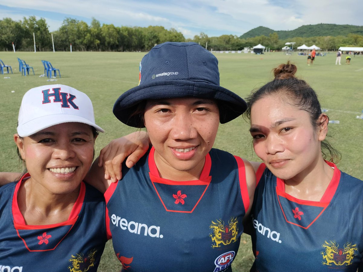 SMATS_Group's tweet photo. With the bounce down of @AFL Grand Final this weekend, we take a look back at the recent @AFL_Asia 🏆 that were conducted earlier this month, featuring some amazing action shots📸of the Women's division of which @SMATS_Group🌏were a proud sponsor!

#afl #aflw #aflasia #SMATSgroup https://t.co/MDhYo0LGnI