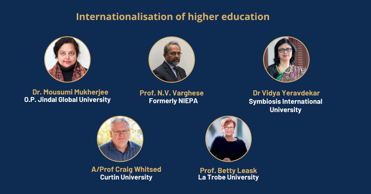 🌐 Join us for the 6th Australia-India Education Researcher Forum on 4 October. 🎓 Researchers from 🇦🇺 &amp; 🇮🇳 will explore strategies for the internationalisation of education in Australia and India. unimelb.zoom.us/webinar/regist…
