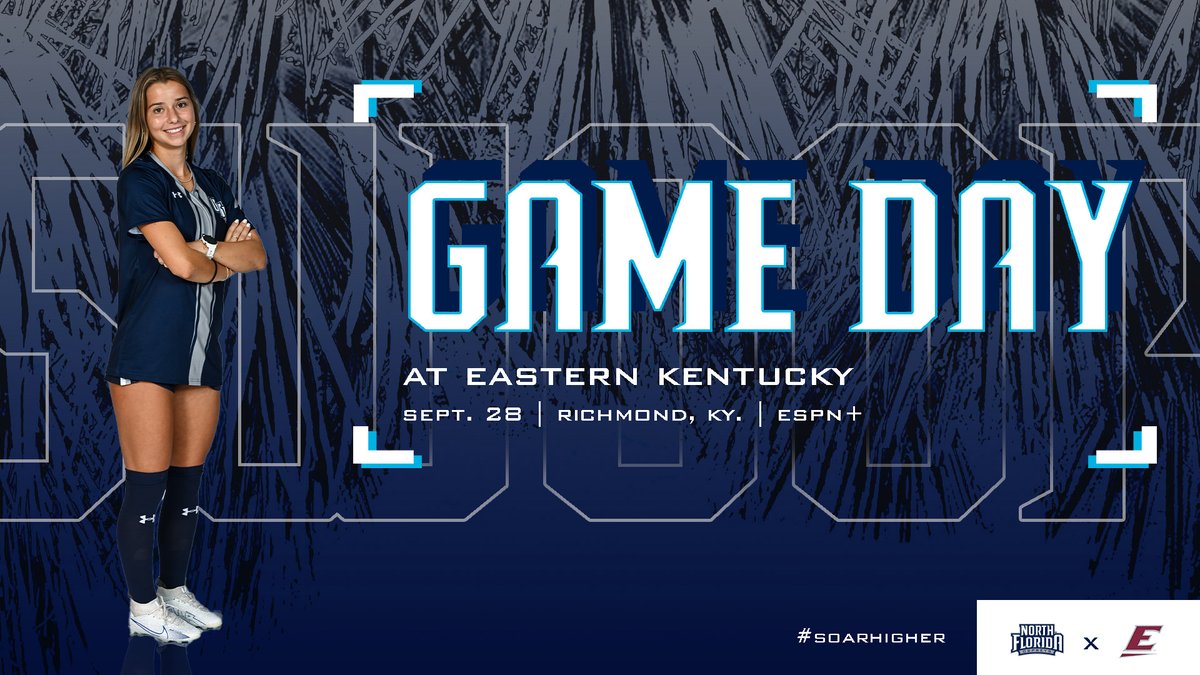 ⚽️ MATCH DAY
🆚 Eastern Kentucky
⌚️4 p.m.
📍Richmond, Ky.
📊 bit.ly/3th1BIV
📺 bit.ly/45a5VXG

#SoarHigher