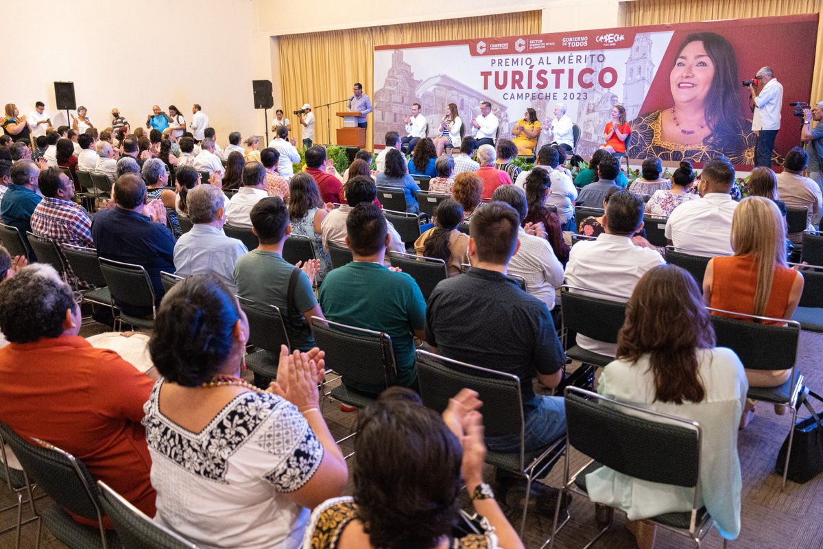 SEMABICCE's tweet photo. Por su larga y destacada trayectoria promoviendo el turismo en Campeche, Aurea Ortiz Carrillo es galardonada con el 🎖Premio al Mérito Turístico 2023, de manos de @SECTURCampeche . ¡Enhorabuena! 🎉Impulsemos juntos proyectos de turismo de naturaleza. https://t.co/jH4moiDWmC
