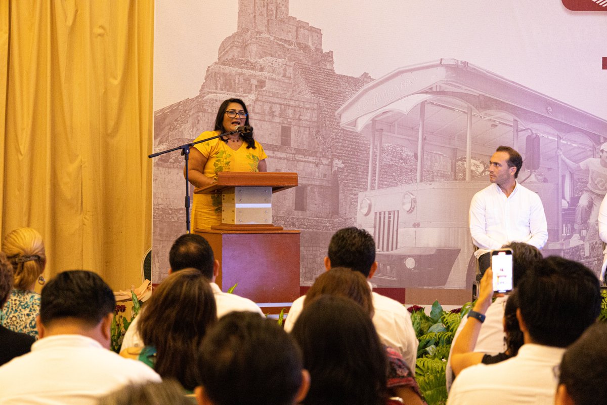 SEMABICCE's tweet photo. Por su larga y destacada trayectoria promoviendo el turismo en Campeche, Aurea Ortiz Carrillo es galardonada con el 🎖Premio al Mérito Turístico 2023, de manos de @SECTURCampeche . ¡Enhorabuena! 🎉Impulsemos juntos proyectos de turismo de naturaleza. https://t.co/jH4moiDWmC