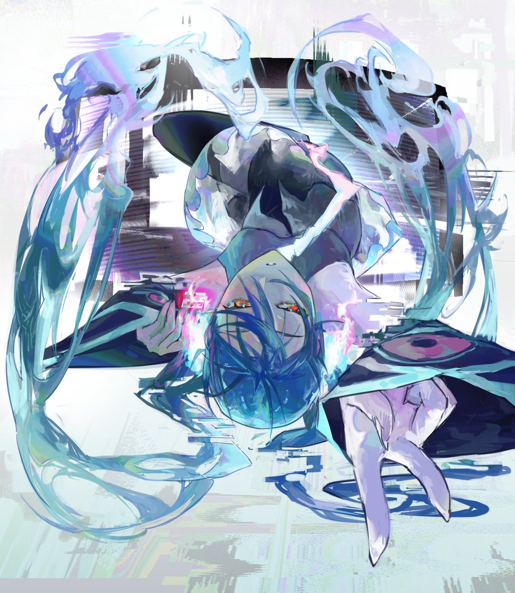 crumbletier's tweet photo. ghost type miko!  #ポケミク #ProjectVOLTAGE https://t.co/51HI3crjtu