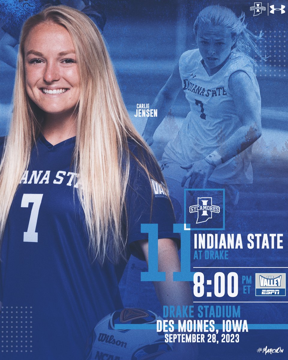 #GameDay

🆚 Drake
🏟️ Drake Stadium
⏱️ 8 p.m.
📍 Des Moines, Iowa
📺 sycamor.es/3th1ZXT
📊 sycamor.es/3ZBBjNC

#MarchOn