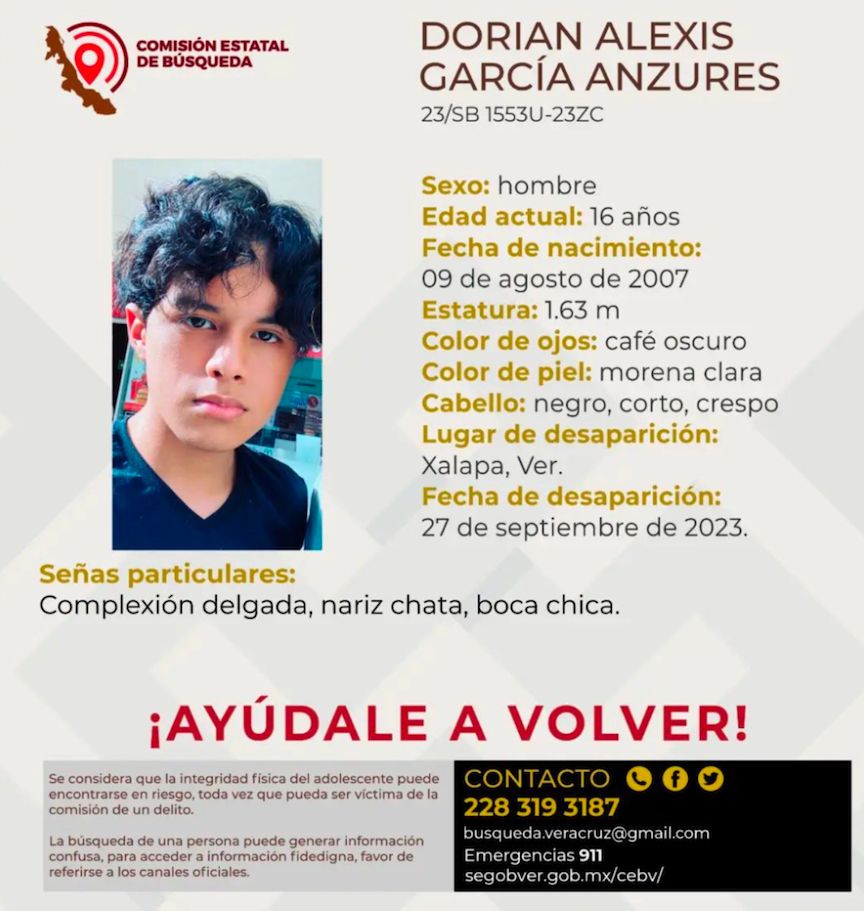 checocruz's tweet photo. Ayúdalo a volver, comparte! #Xalapa #Desaparecidos https://t.co/w9xbgoKb7h
