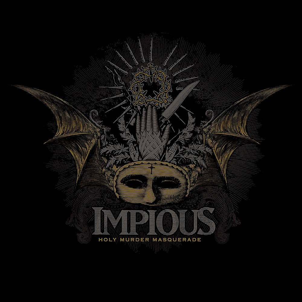 Train_Metal_2's tweet photo. #Impious「Holy Murder Maspuerade」
07年作。🇸🇪発、Death/Thrash metalバンド。
彼らの場合、音楽性も作品によって多少違うけどいずれも高品質。
00年代の初期～中期に流行ったサウンドであり、この頃はファンもたくさん居たハズなんだけど．．。
今では先ず聞けない貴重さはあるね。
安定感あり。 https://t.co/CfV4Oq4UHz
