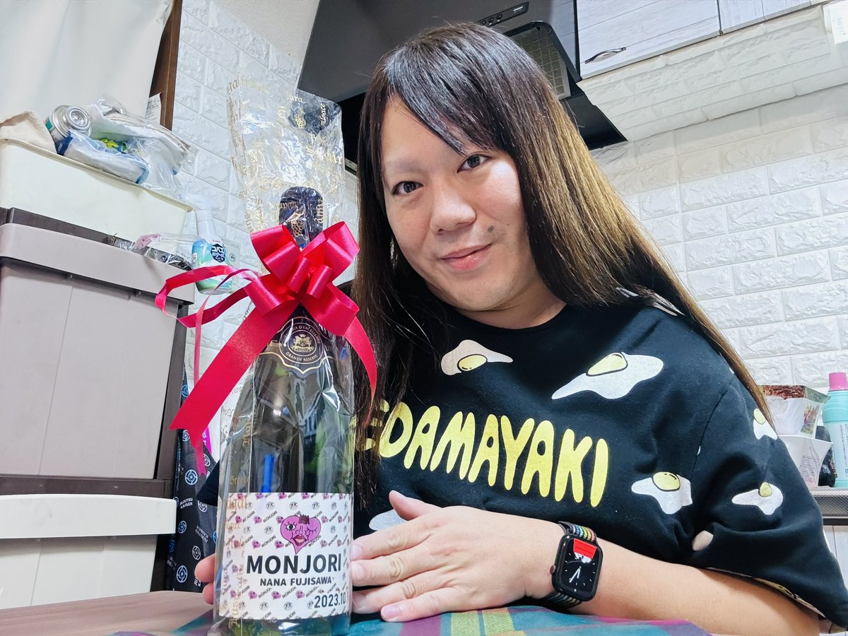 藤沢なな限定シャンパン『ナナシャン』は、まだまだ予約受付中です