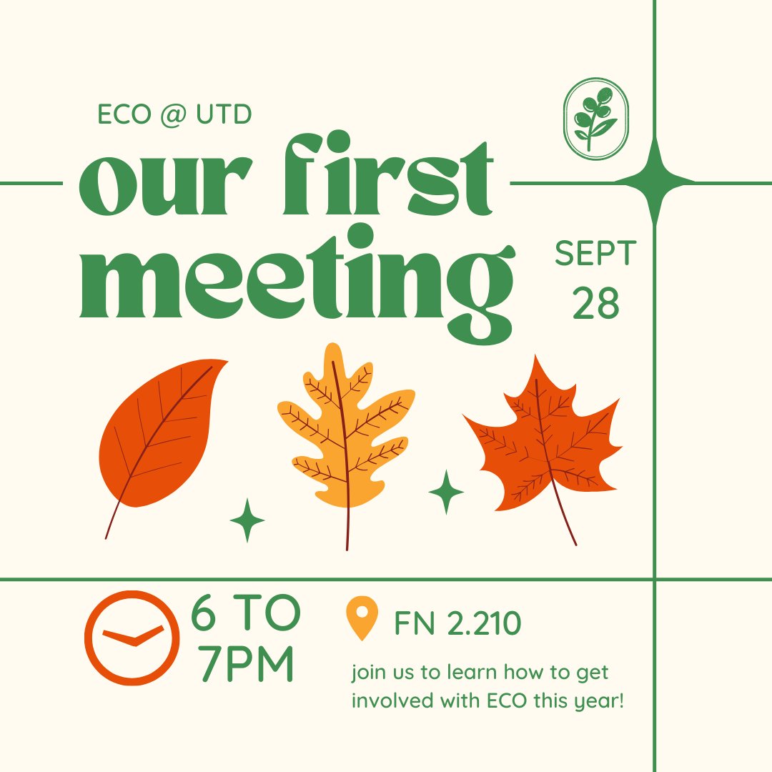 ECO at UTD tweet media