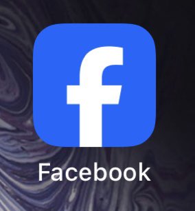 Llámenme loco pero mi toc me indica que han cambiado un 1% el contraste del logo de facebook