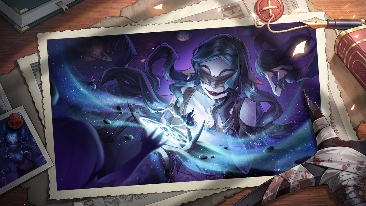 Dear Visitors,
In the labyrinth of dreams, Dream Witch and her devoted follower weave tales that haunt the slumbering world. Let's wish her a happy character day!
#IdentityV #DreamWitch #CharacterDay