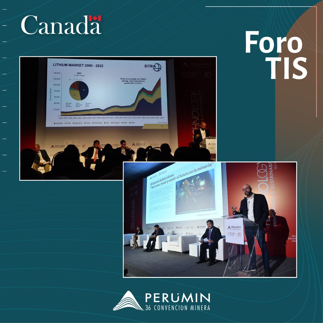 CanadaenPeru's tweet image. Día productivo 3️⃣ en @peruminoficial 
⛏️ @norcatglobal firmó un memorando de entendimiento con @hubinnovacionpe 
⛏️ Participamos en el foro TIS y en la Cumbre Minera 
⛏️ Participamos en el Encuentro Internacional en varios paneles 🙌🏼

#PERUMIN36