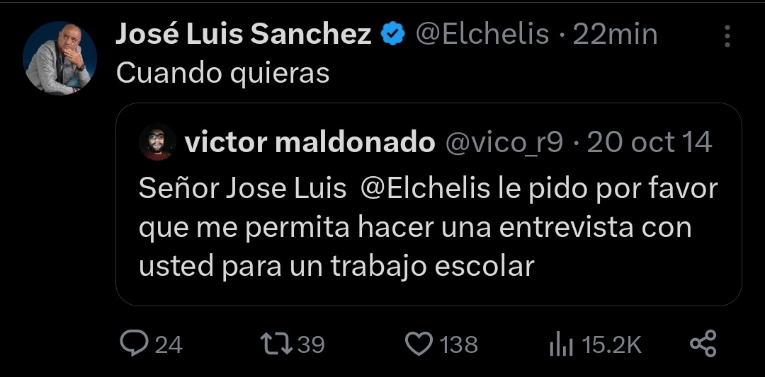 MartinoliCuri's tweet photo. Pinche Chelís contestando casi 10 años después, JAJAJAJA. https://t.co/DdSmlpGfW5