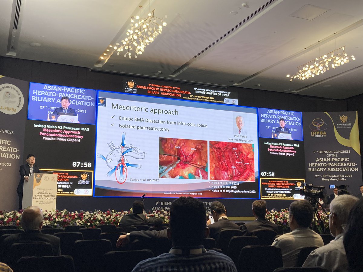 Japanese Society of HBP Surgery (@jshbps) on Twitter photo #AwesomeAPHPBA2023
Mesenteric approach introduced by Prof. Nakao. Dr. Yosuke Inoue gave a fantastic lecture.
<a href="/IHPBA/">IHPBA</a> <a href="/Shrikhande_SV/">Shailesh V. Shrikhande</a> <a href="/drnageshns/">Drnageshns</a> #AwesomeAPHPBA2023
Mesenteric approach introduced by Prof. Nakao. Dr. Yosuke Inoue gave a fantastic lecture.
<a href="/IHPBA/">IHPBA</a> <a href="/Shrikhande_SV/">Shailesh V. Shrikhande</a> <a href="/drnageshns/">Drnageshns</a>
