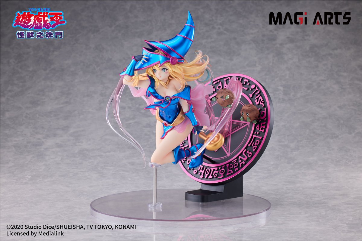 会場限定メッキカラー　ブラックマジシャンガール フィギュア　Magi Arts 会場限定メッキカラーブラックマジシャンガール フィギュアMagi Arts