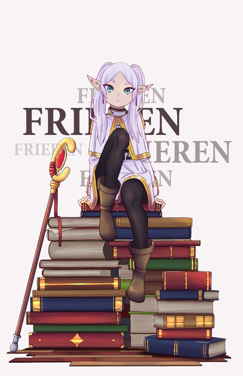 vantaastic's tweet photo. Frieren anime is almost out! #frieren https://t.co/61x5Upav3f